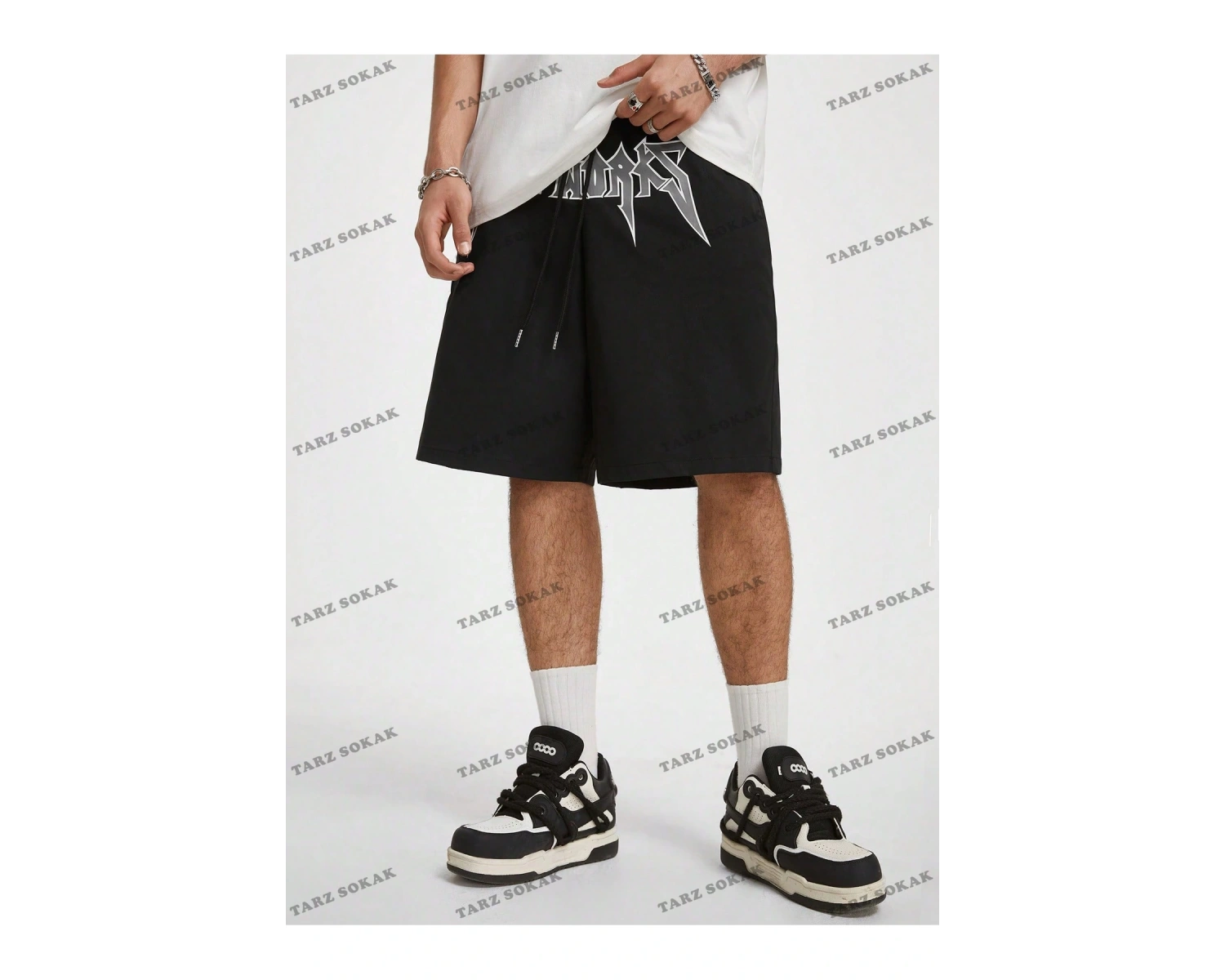 Y2K Unisex Yaz Şort Bermuda Harajuka Anime Retro KOD-11510