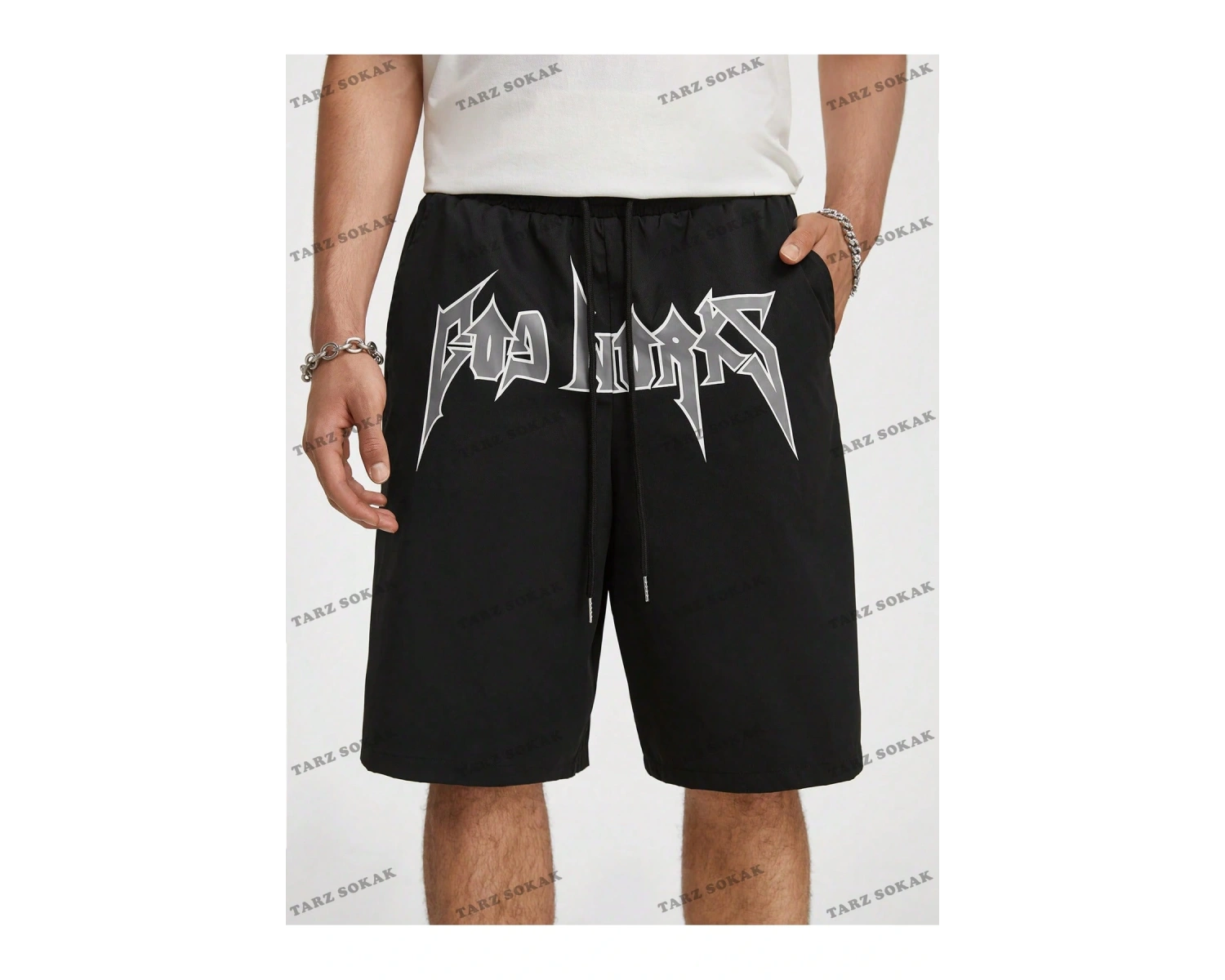 Y2K Unisex Yaz Şort Bermuda Harajuka Anime Retro KOD-11510