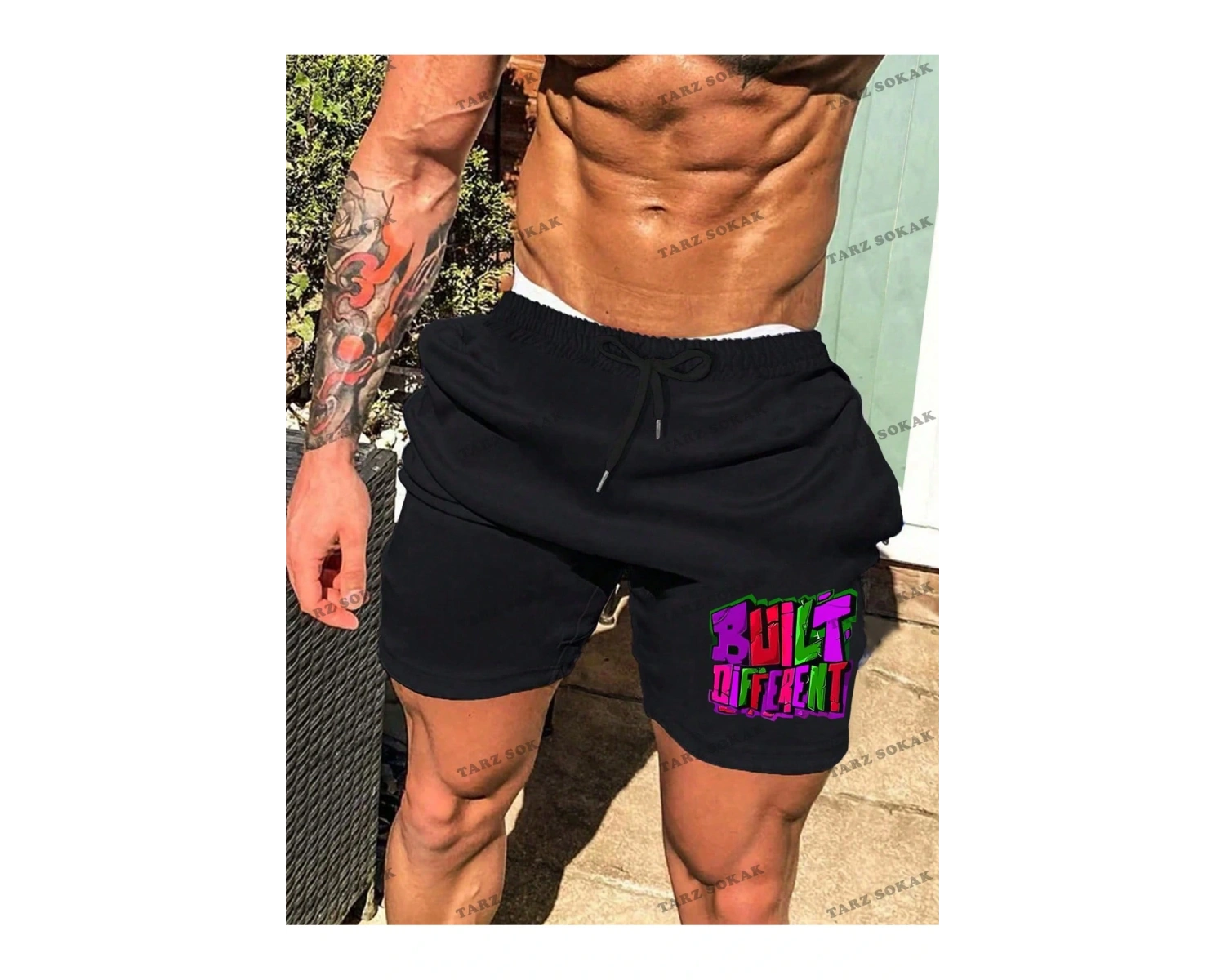 Y2K Unisex Yaz Şort Bermuda Harajuka Anime Retro KOD-11565