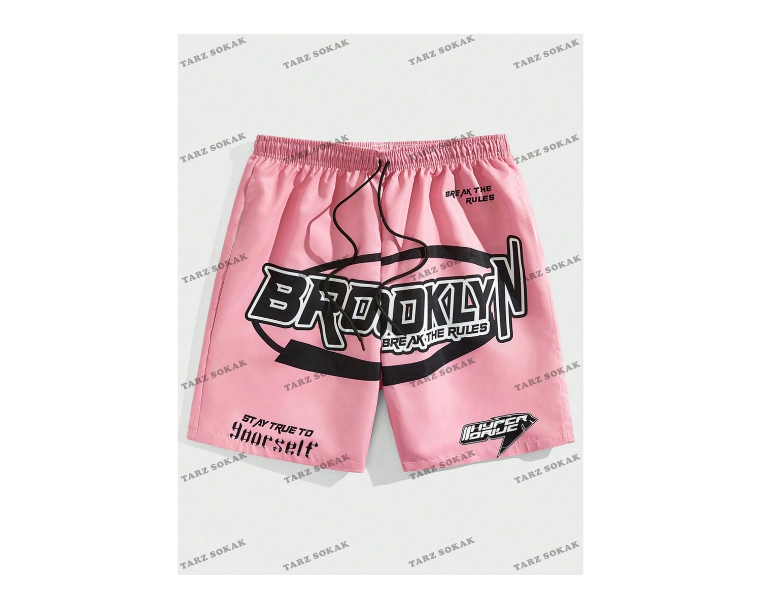 Y2K Unisex Yaz Şort Bermuda Harajuka Anime Retro KOD-11572