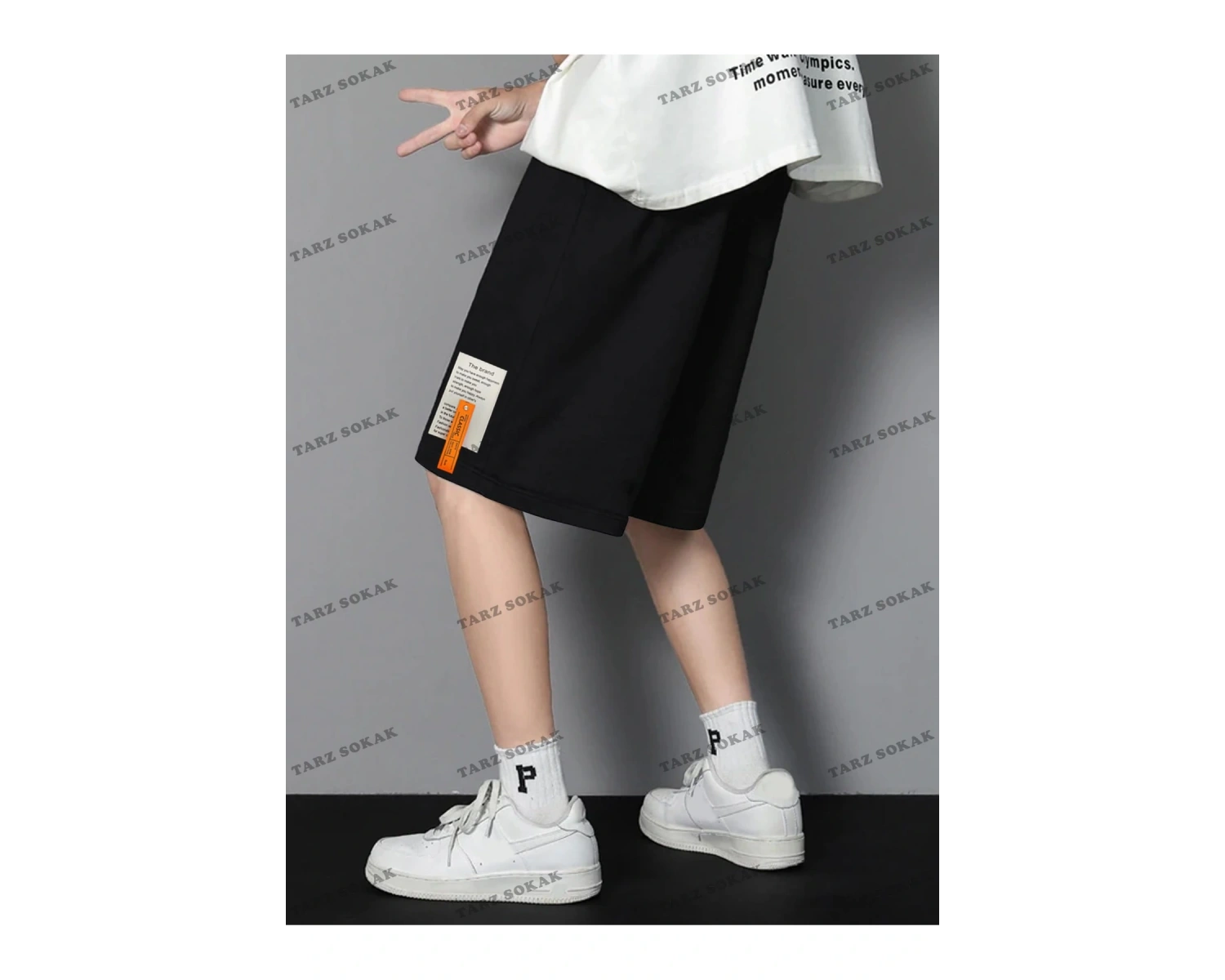 Y2K Unisex Yaz Şort Bermuda Harajuka Anime Retro KOD-11612