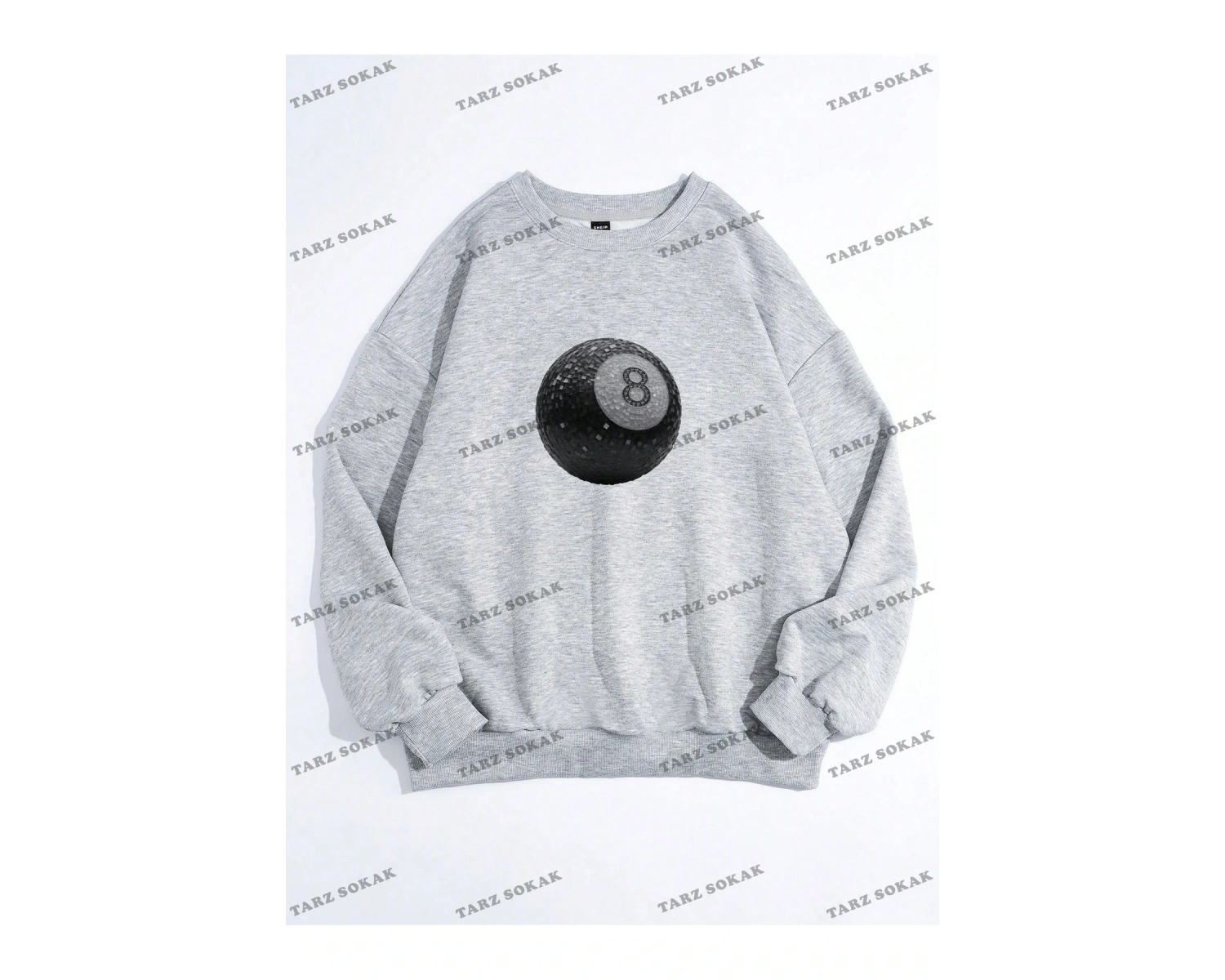 Y2K YENİ SEZON SSWEAT HARAJUKA KUROMİ RETRO KOD 1283 Beyaz