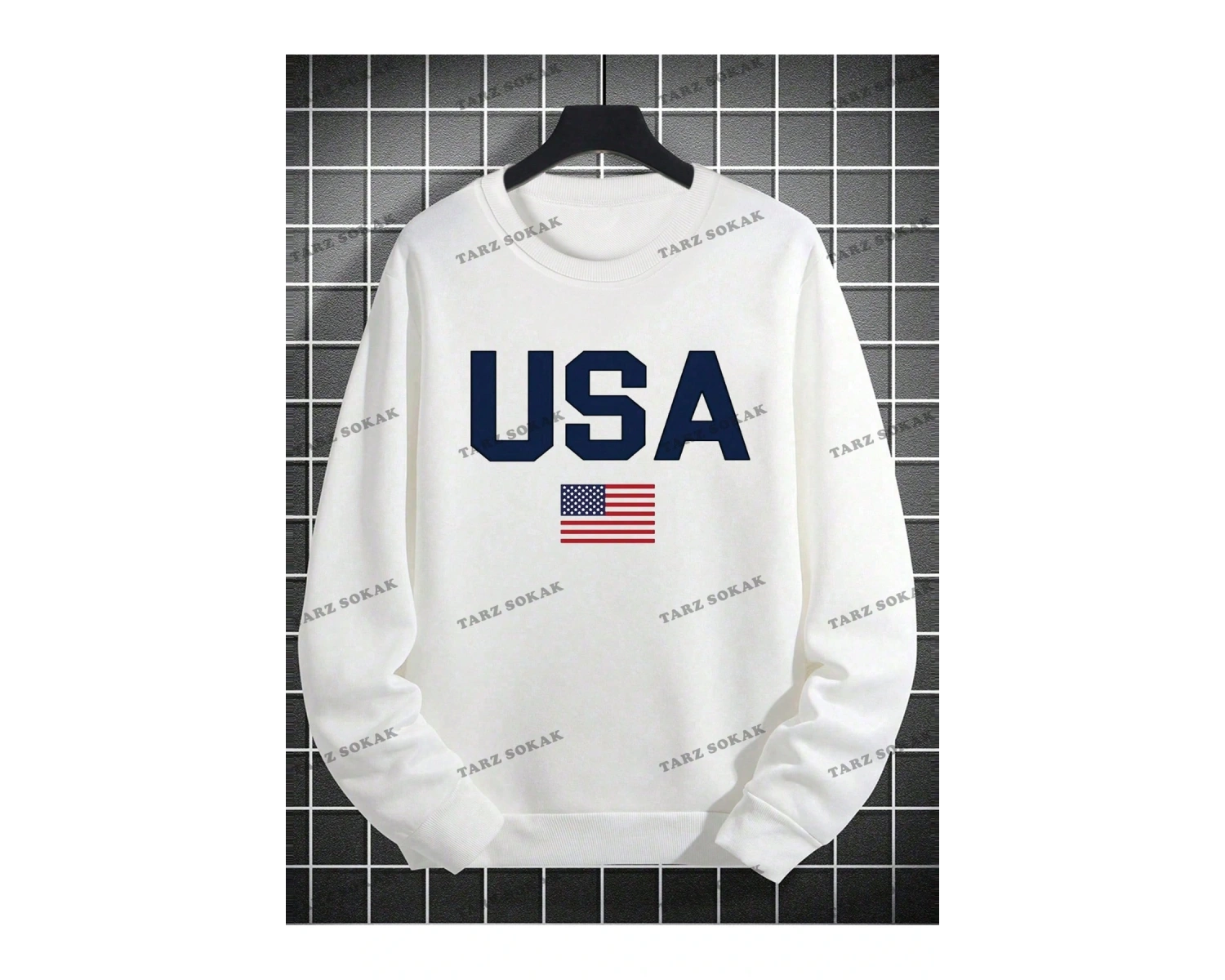 Y2K YENİ SEZON SSWEAT HARAJUKA KUROMİ RETRO KOD 1538 Gri