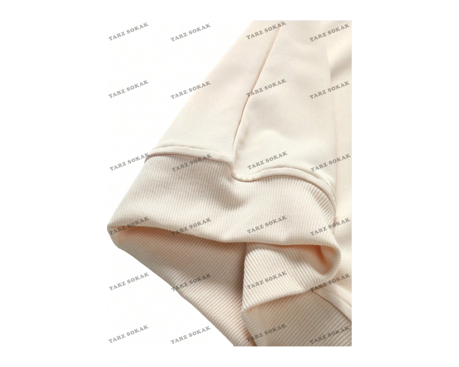 Y2K YENİ SEZON SSWEAT HARAJUKA KUROMİ RETRO KOD 1583 Bej