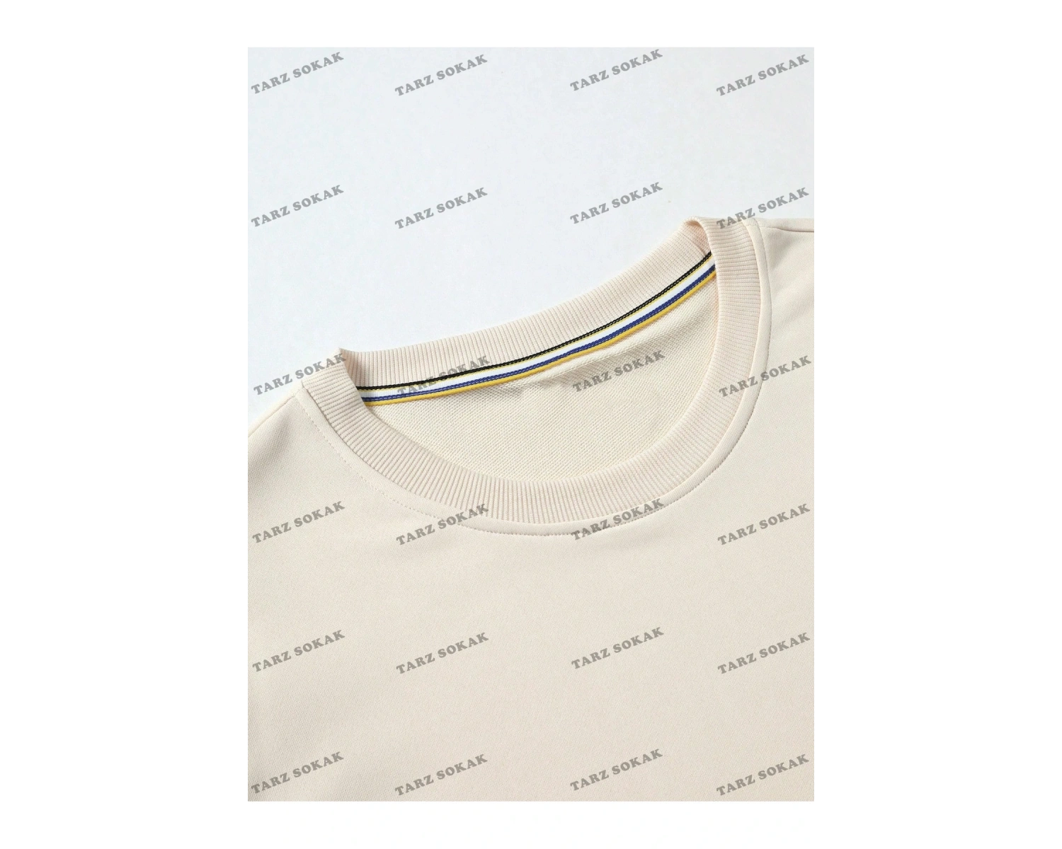 Y2K YENİ SEZON SSWEAT HARAJUKA KUROMİ RETRO KOD 1583 Bej