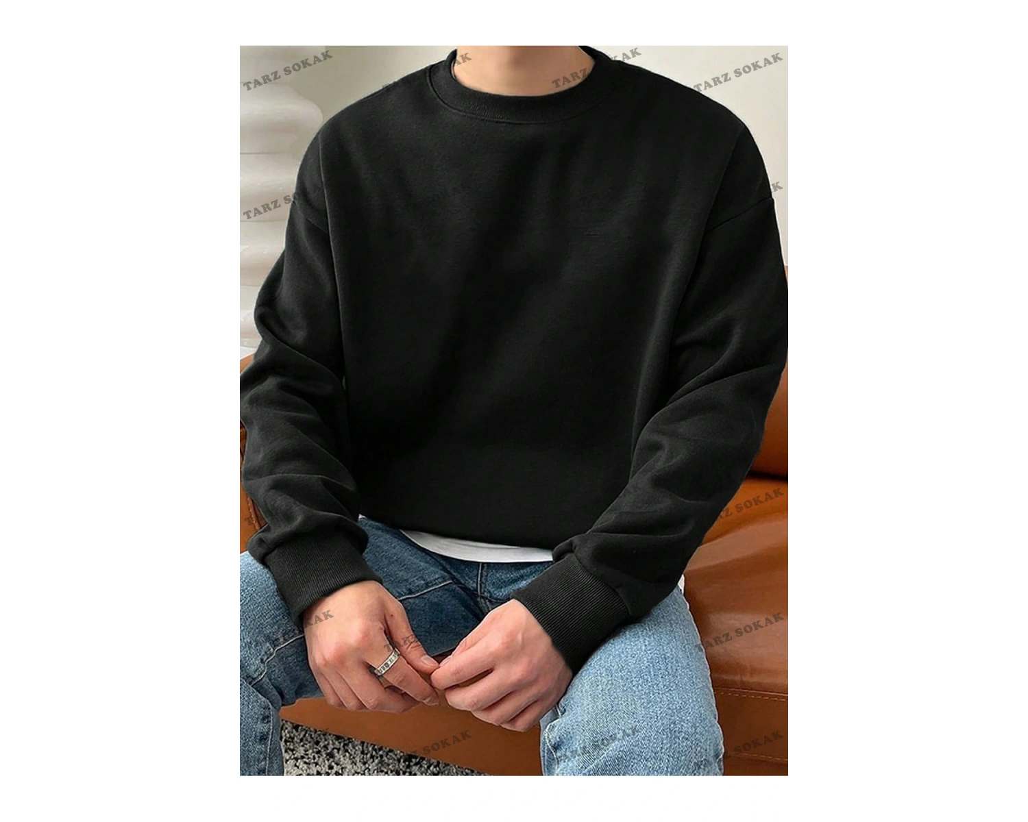 Y2K YENİ SEZON SSWEAT HARAJUKA KUROMİ RETRO KOD 1590 Gri