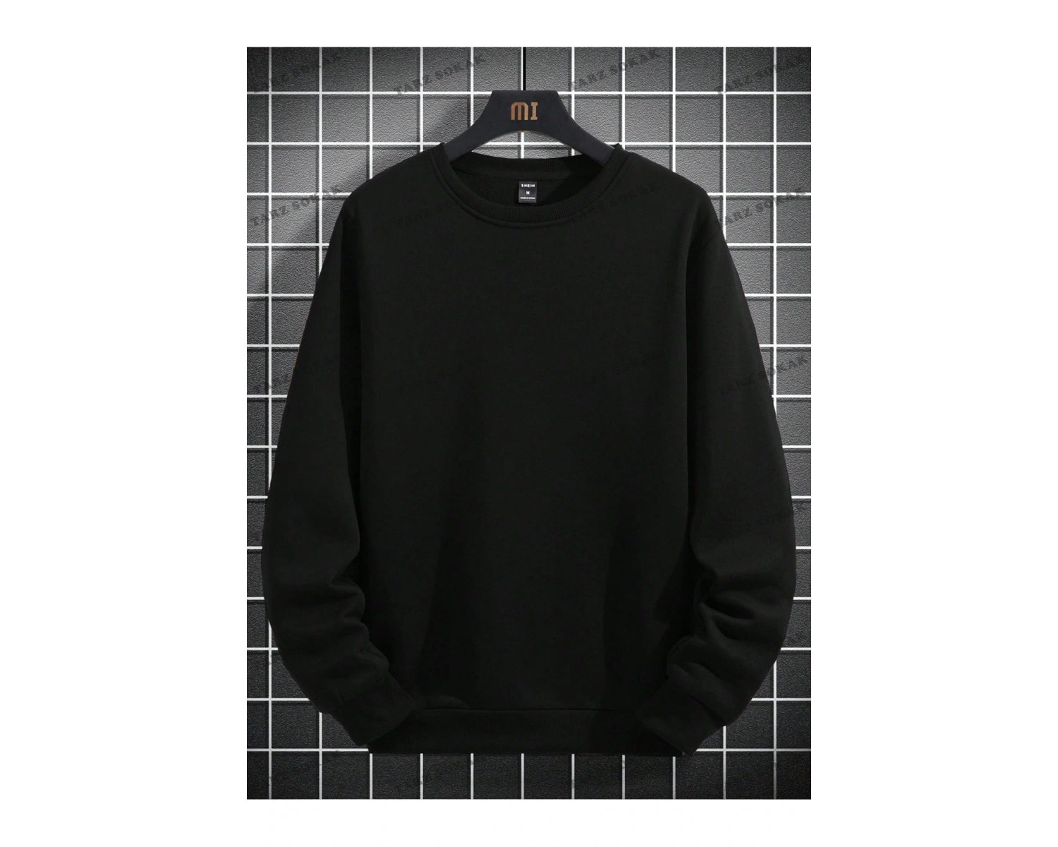 Y2K YENİ SEZON SSWEAT HARAJUKA KUROMİ RETRO KOD 1590 Gri