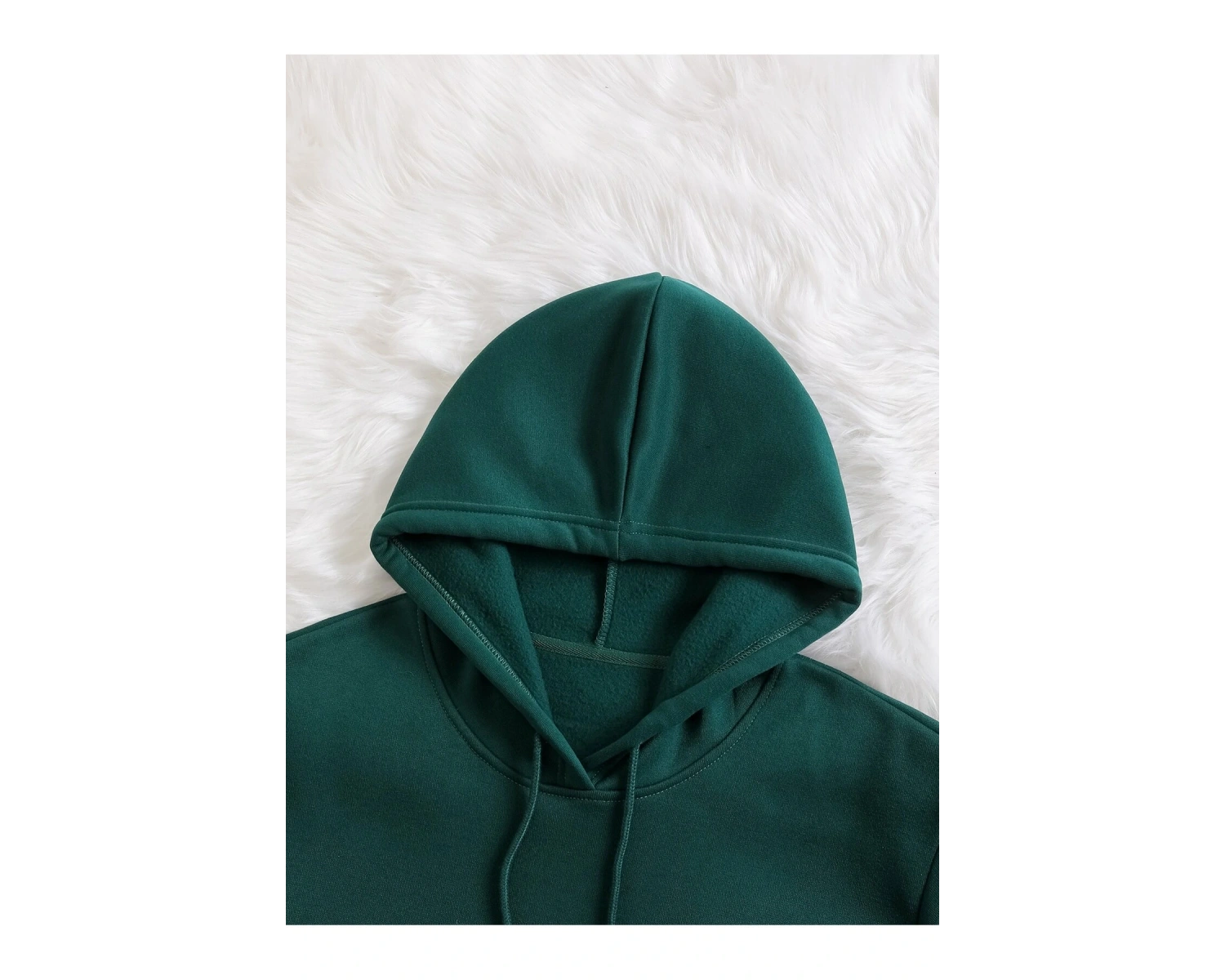 Yasolin----Haki PANDA Özel Baskılı Oversize Kapüşonlu Sweatshirt Haki