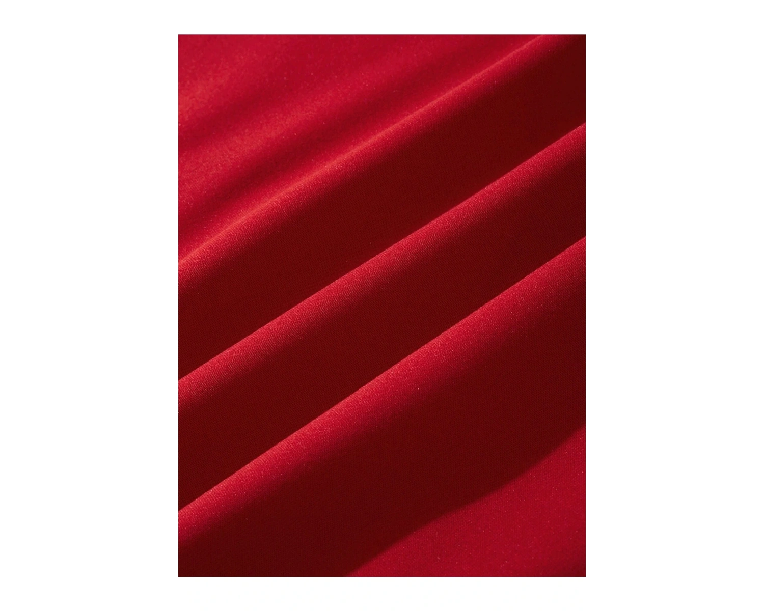 Yasolin----Unisex Brooklyn Baskılı Kapüşonlu Sweatshirt Kırmızı