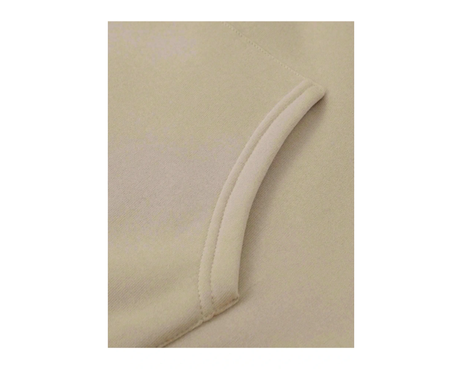 Yasolin----Unisex Erkek/Kadın BREAK Özel Renkli Baskılı Oversize Kapüşonlu Sweatshirt Bej