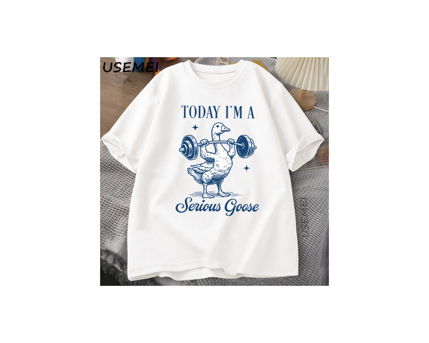 Yaz erkek 1973DEN BERİ TKomik Baskılı T-shirt Gevşek Pamuk Rahat Yuvarlak Boyun Kısa 2885