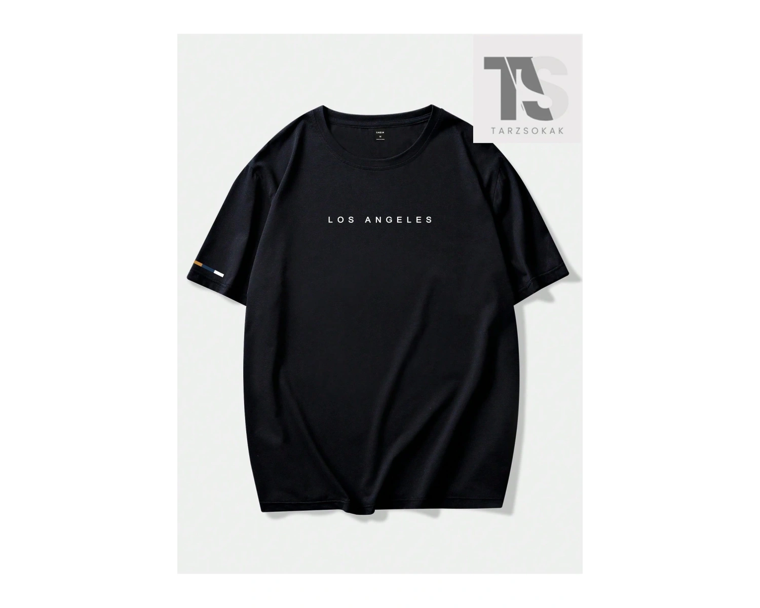 Yazılı Erkek Kısa Kollu Günlük Giyim Tişört