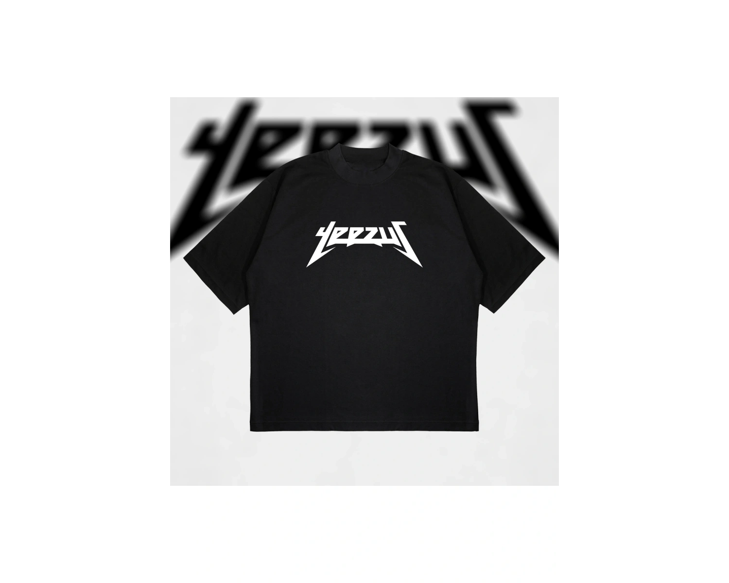 Yeezus Basic Oversize Unisex Pamuklu Nefes Alan Kalın Kumaşlı