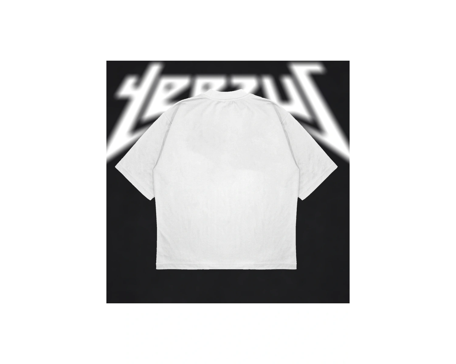 Yeezus Basic Oversize Unisex Pamuklu Nefes Alan Kalın Kumaşlı