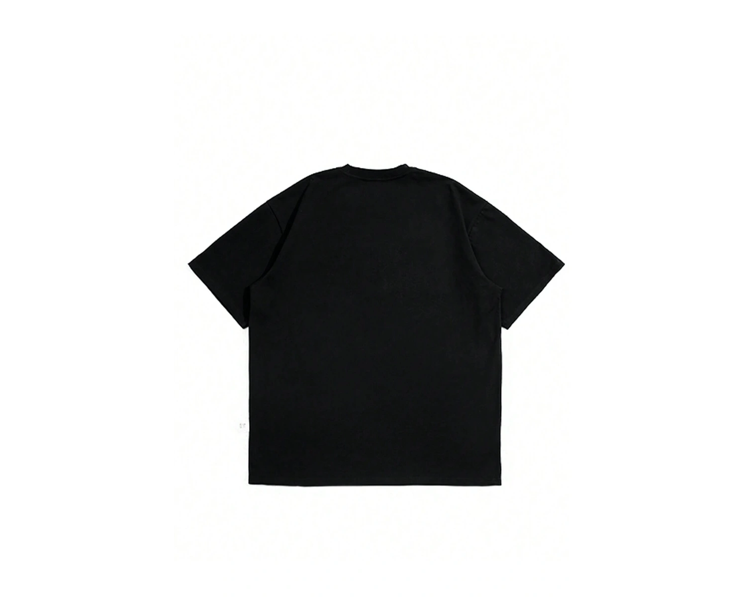 Yıldız Grafikli Yuvarlak Yaka Kısa Kollu Tişört