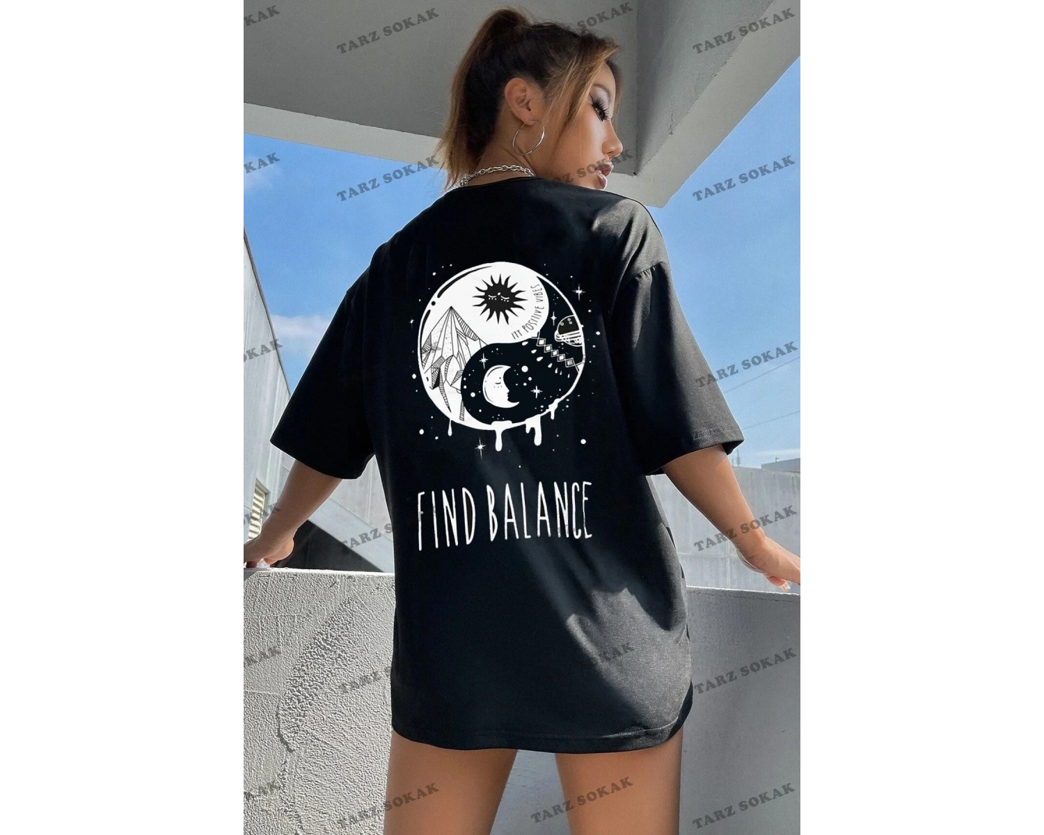 Yin & Yang Tasarım Unisex