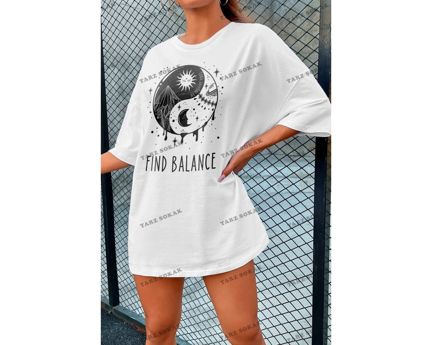 Yin & Yang Tasarım Unisex