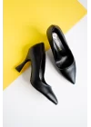 Stan Siyah Kadın Topuklu Ayakkabı