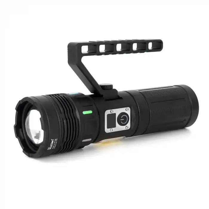 15.000 LÜMEN TG+COB LED ŞARJLI EL FENERİ WATTON WT-703
