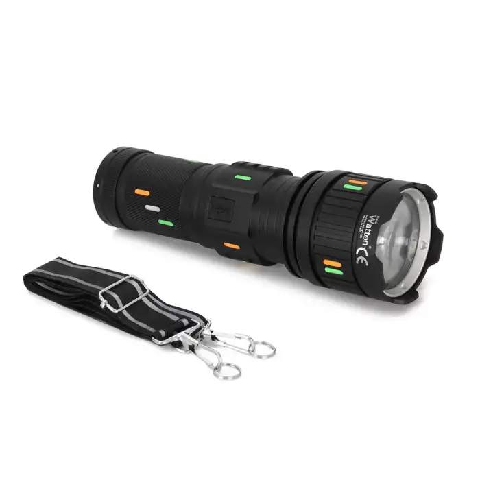 5000 LÜMEN CREE TG LED ŞARJ GÖSTERGELİ EL FENERİ WATTON WT-731