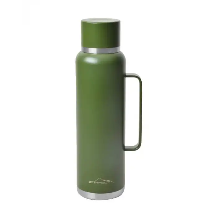 CAMPOUT ÇİFT KATMANLI TERMOS 1500 ML - YEŞİL