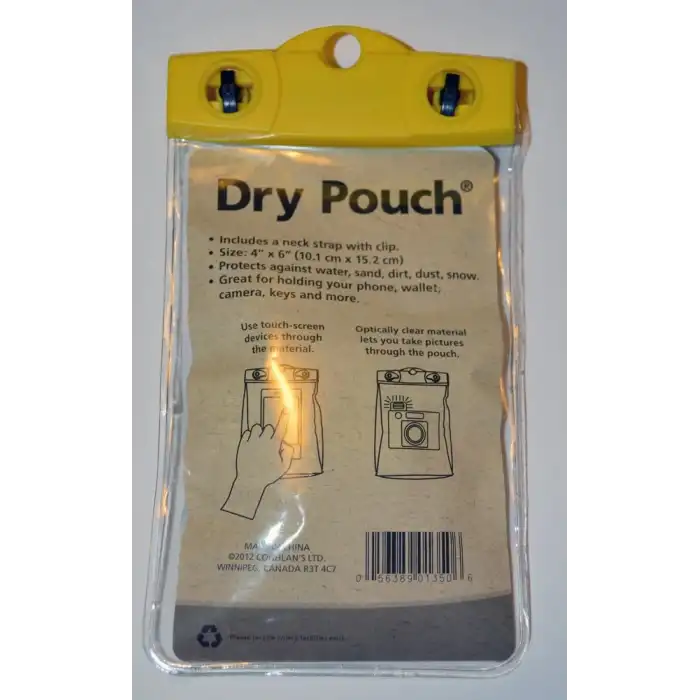 Coghlans Su Geçirmez Kilitli, Şeffaf Kılıf (Orta)