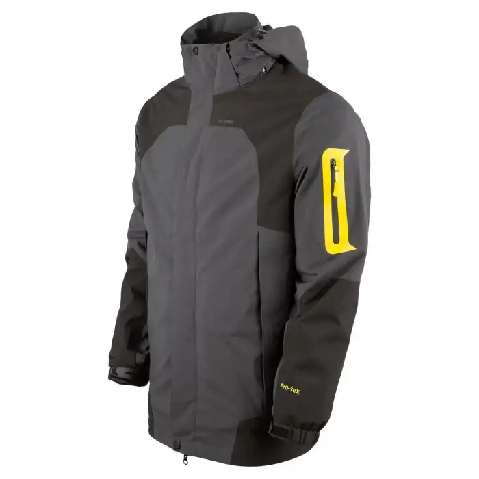 Evolite Blizzard 3in1 Ceket - Gri/Siyah