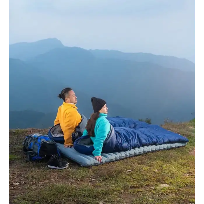 Evolite Camper Pro SQ Birleştirilebilir 2 Kişilik Uyku Tulumu