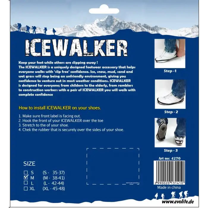 Evolite Icewalker Karda Kaydırmayan Ayakkabı Altlığı