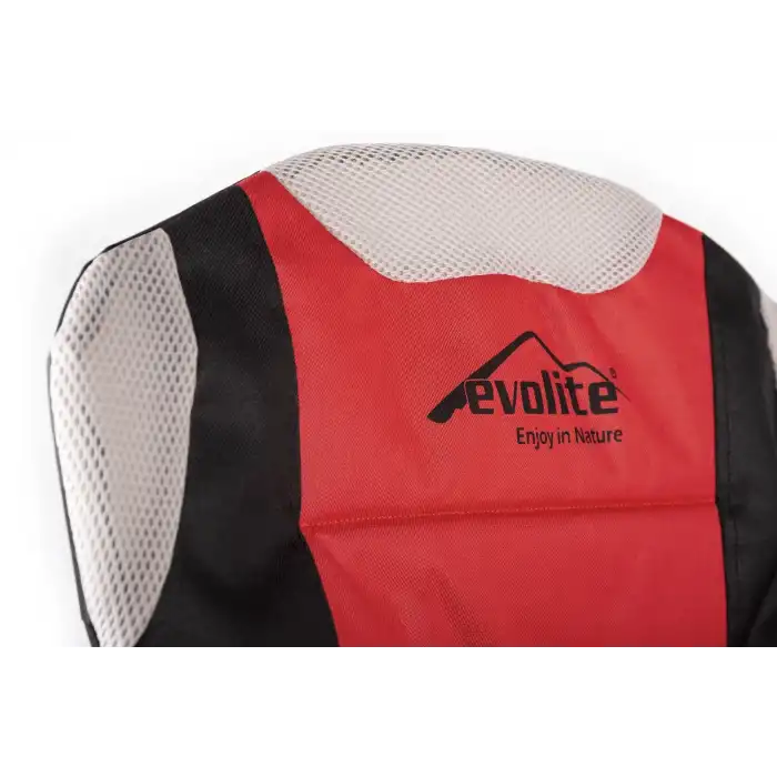 Evolite Nature Katlanabilir Kamp Sandalyesi - Kırmızı