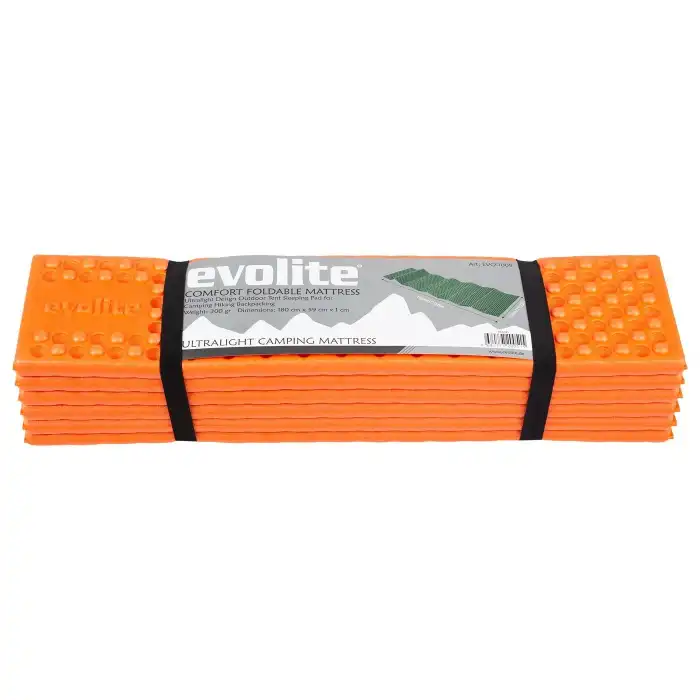 Evolite UltraLight Comfort Katlanır Mat - Turuncu