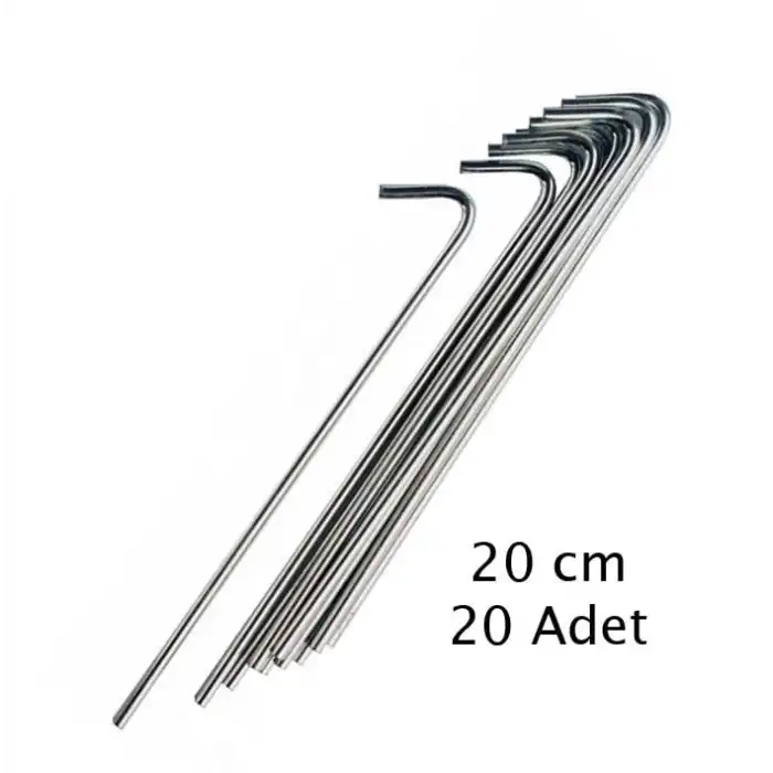 Ferrino Çelik Çadır Kazığı 20 Adet (5mm)