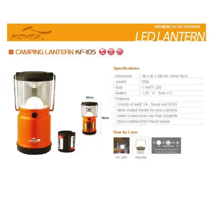 Kovea Camping Lantern