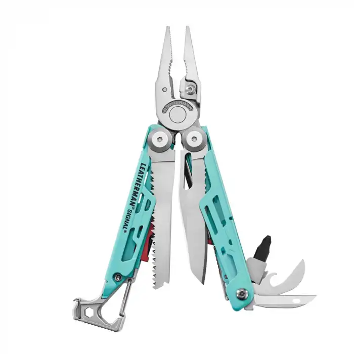 Leatherman Signal Aqua Silver Çok Amaçlı Pense
