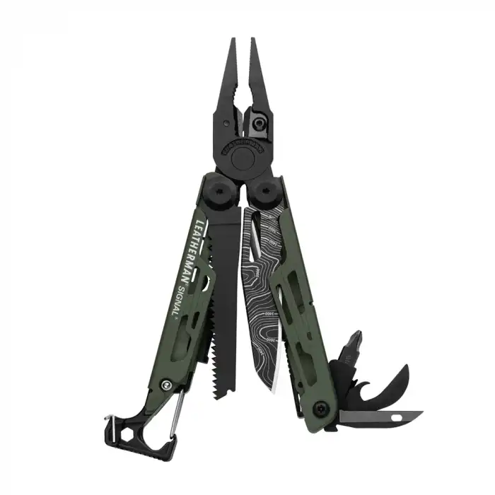 Leatherman Signal Green Topo Blade Çok Amaçlı Pense
