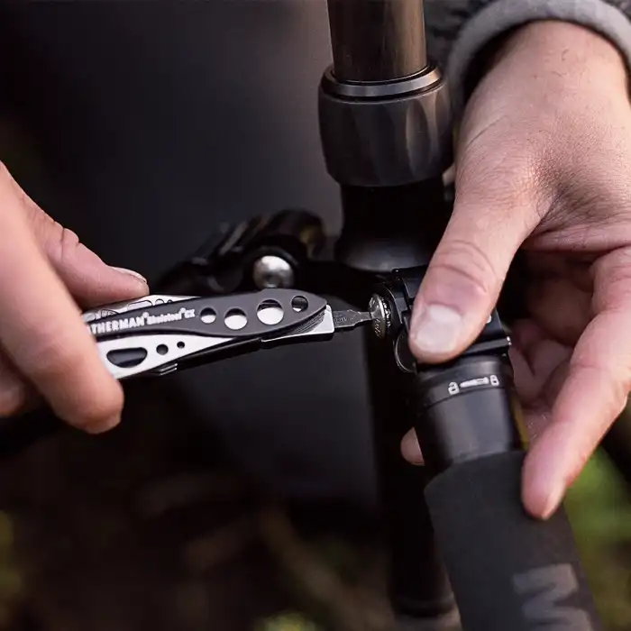 Leatherman Skeletool CX Black & Silver Çok Amaçlı Pense