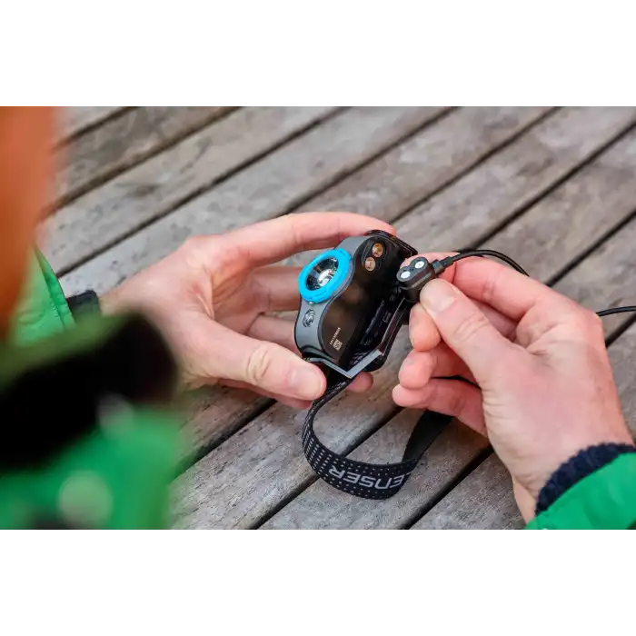 Led Lenser MH5 Black/Gray Kafa Feneri