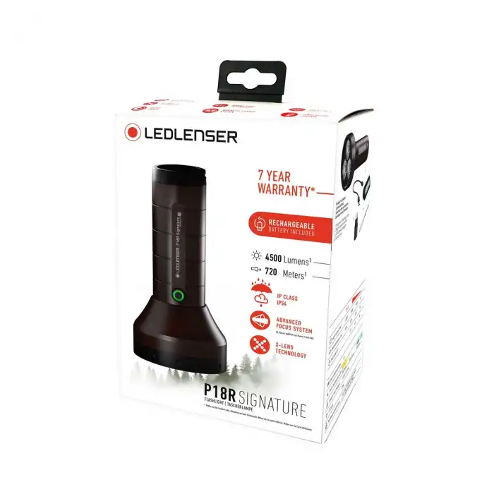 Led Lenser P18R Signature 4500 Lümen El Feneri