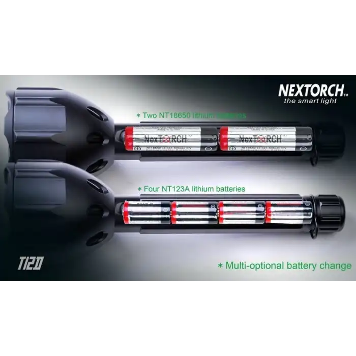 NEXTORCH T12D CREE Q5 SARJLI EL FENERI