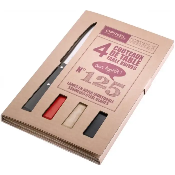 OPINEL 4 LU RENKLI SOFRA BICAK SETI (001534)