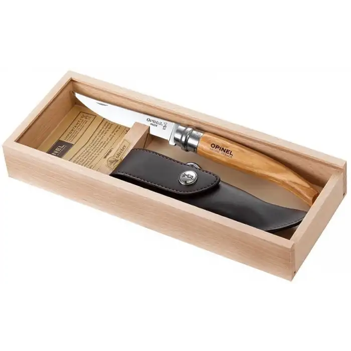 OPINEL INOX ZEYTİN 10 NO FLETO KUTULU ÇAKI (001090)