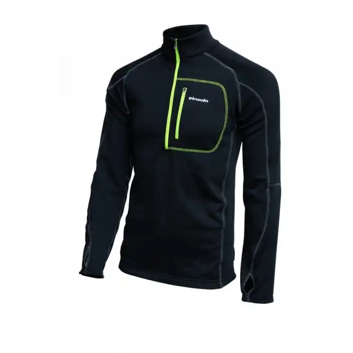PINGUIN POWER MEN HALF ZIP SIYAH