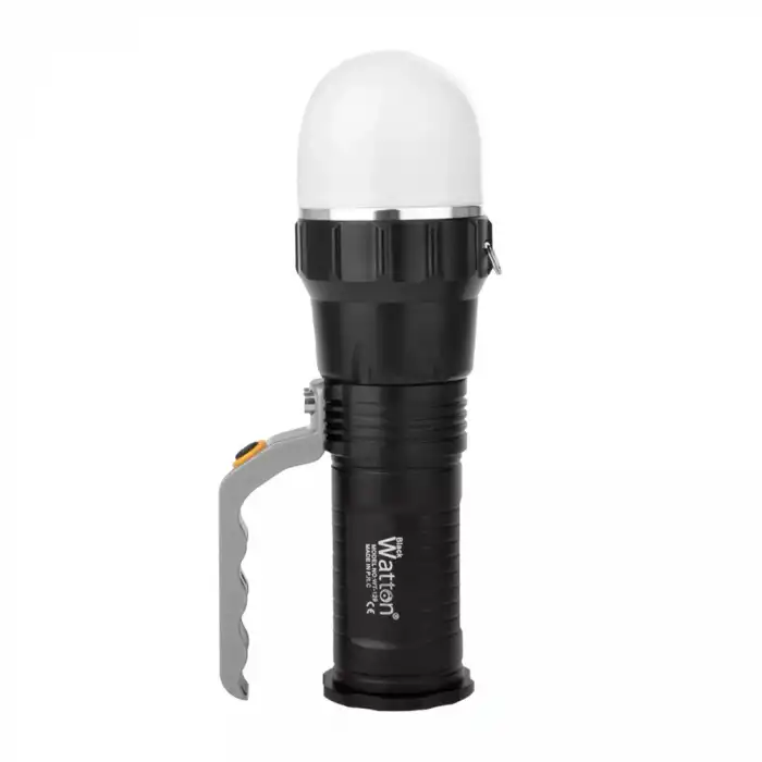 Projektor Modeli Zoomlu Şarjlı El Feneri Watton Wt-129