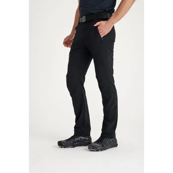 Q&Steinbock Calcedon Outdoor Erkek Pantolon - Siyah