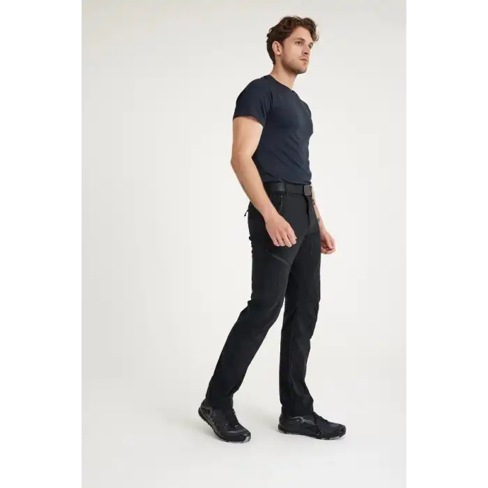 Q&Steinbock Calcedon Outdoor Erkek Pantolon - Siyah