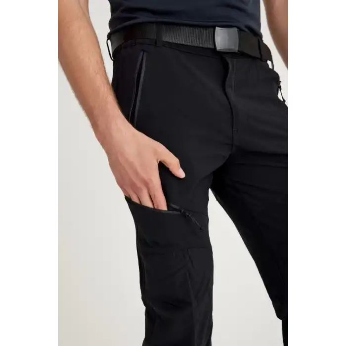 Q&Steinbock Calcedon Outdoor Erkek Pantolon - Siyah