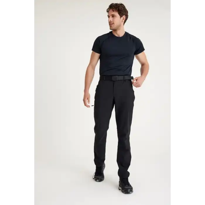 Q&Steinbock Hades Outdoor Erkek Pantolon - Siyah
