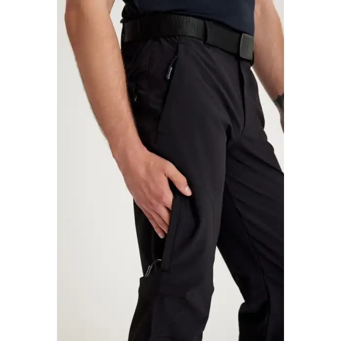 Q&Steinbock Hades Outdoor Erkek Pantolon - Siyah