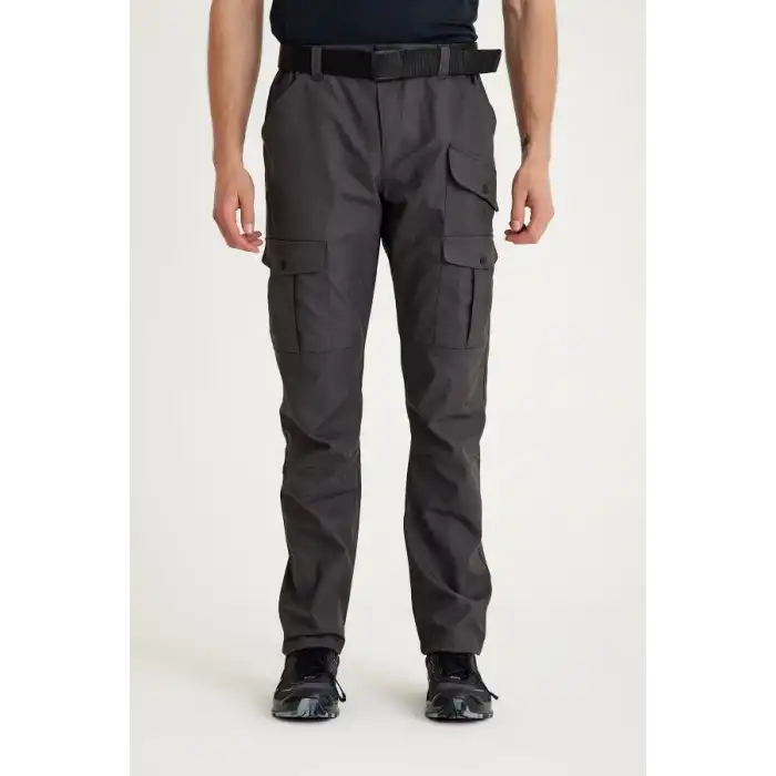 Q&Steinbock Horus Ripstop Teknik Erkek Outdoor Pantolon - Antrasit