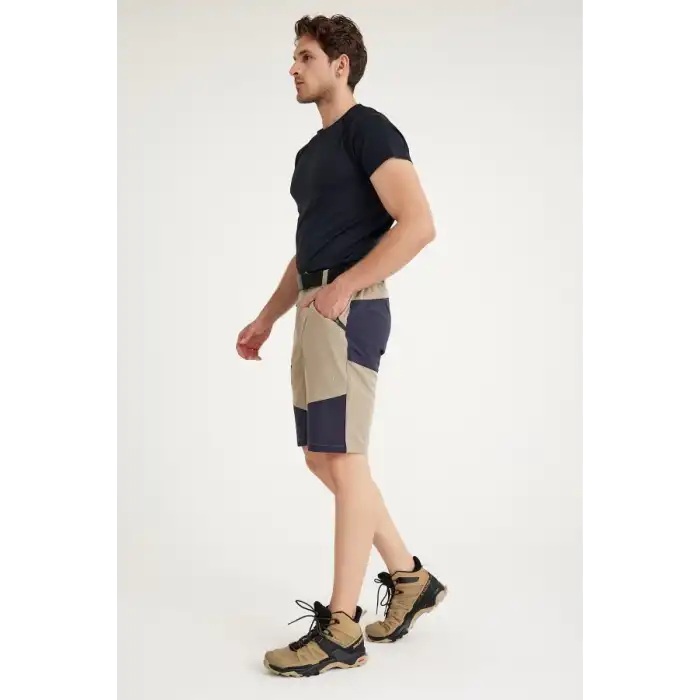 Q&Steinbock Pompei Parçalı Outdoor Şort - Sand